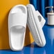 thumbnail image 4 of Cool Pantuflas Antideslizantes Casa Parejas Pantuflas Elásticas para Caminar (Blanco 44-45) Likrtyny Para Estrenar, 4 of 9