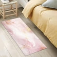 thumbnail image 5 of SKYSONIC Pink Ink Texture Kitchen Mats 20"x39" Absorbent Non Slip Runner Rug Machine Washable Kitchen Floor Mat for Home Bathroom Door, 5 of 7