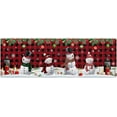 thumbnail image 2 of Kitchen Rugs and Mats Set of 1 Christmas Snowman Bird Truck Xmas Tree Plaid Kitchen Sink Mat,Non-Slip Area Runner Rug,Washable Floor Mat for Home Dining Room Office 20"x47", 2 of 6
