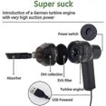 thumbnail image 3 of Mini USB Keyboard Cleaner Electric Vacuum for PC Dust, Hair & Crumbs, 3 of 5