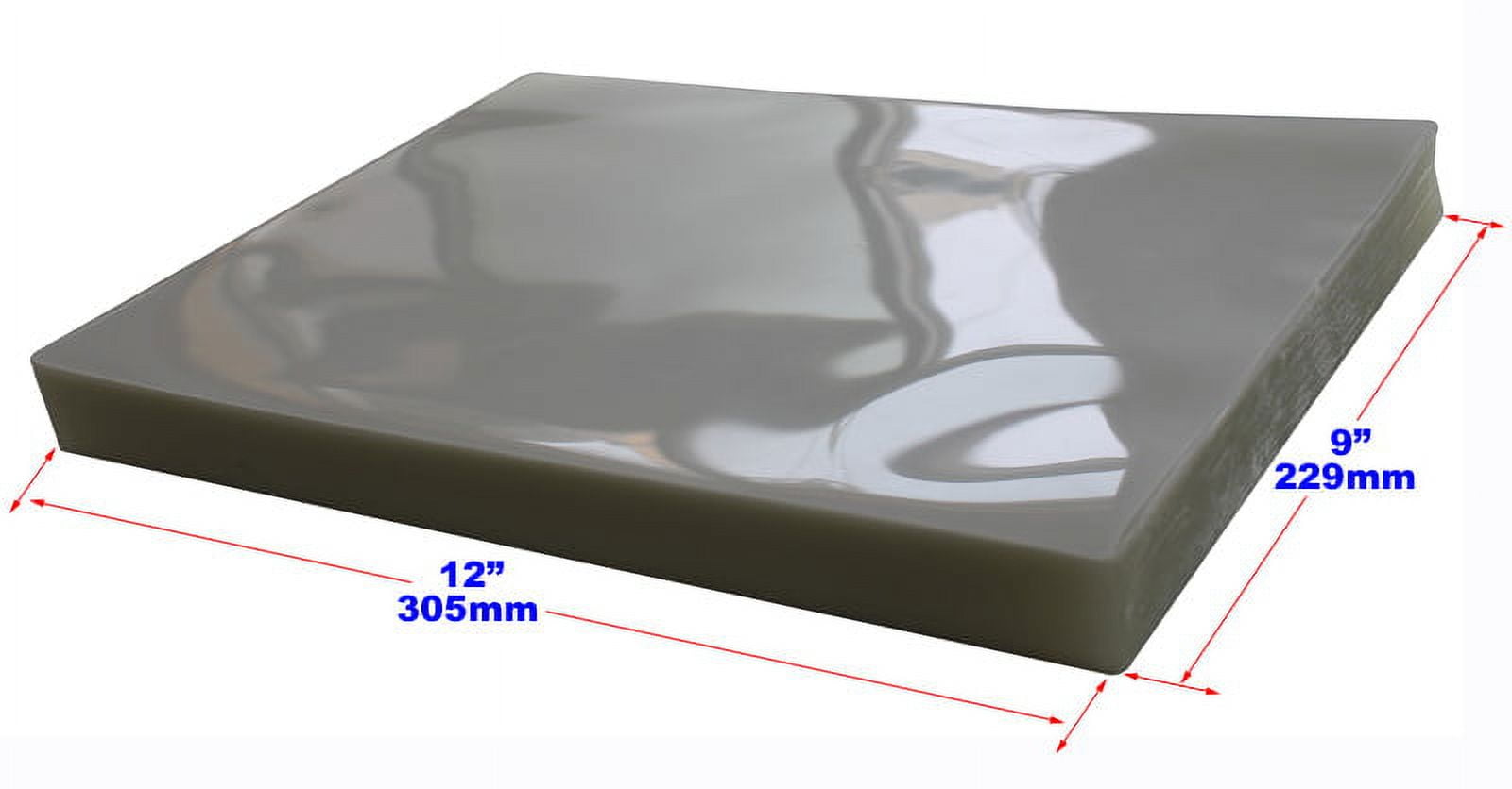 PreAsion 5mil 9x12" Letter Size Clear Laminating Pouch Film Thermal Hot Lamintor 100 Sheets/Pack