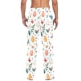 thumbnail image 4 of FORMRS Mens Pajama Pants with Pockets Cotton Sleepwear Lounge Bottoms Sizes S-2XL, Red Easter Eggs, 4 of 7