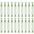 thumbnail image 2 of Silicone data cable storage cable organizer cable winder bundled cable tie Green, 2 of 9