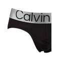 thumbnail image 5 of Calvin Klein 3 Pack Reconsidered Stell Hip Briefs, Black, 5 of 6