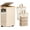 Beige, variant on JYPS 110L Laundry Basket with Lid, 2 Compartments Laundry Hamper with Wheels and Handle, Removable Washing Baskets& 2 Side Bags, Oxford Fabric Laundry Bin for Dirty Clothes Storage, Bedroom,Laundry