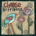 thumbnail image 2 of Larson, Lisa 20x20 Black Ornate Wood Framed with Double Matting Museum Art Print Titled - Choose Happiness, 2 of 4