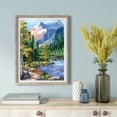 thumbnail image 2 of VOCHIC Diamond Art Painting Kits, Mountain Landscape Diamond Art Kits for Adults, DIY 5D Full Round Drills Embroidery Pictures Arts Craft for Gift Home Wall Decor (12 X 16 inch), 2 of 6