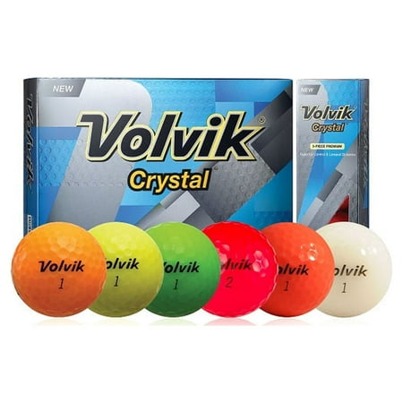 Volvik 2016 Golf Balls, Green, Prior Generation, 12 Pack