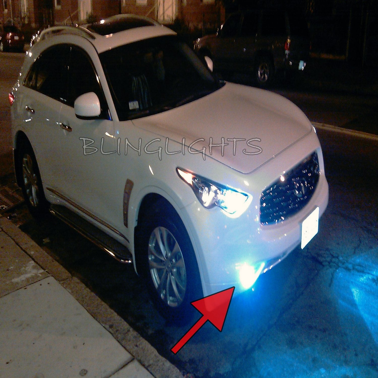 2009 2010 2011 2012 2013 Infiniti FX FX30d FX35 FX37 FX50 Xenon Fog Lamps Lights Foglamps Kit - Walmart.com