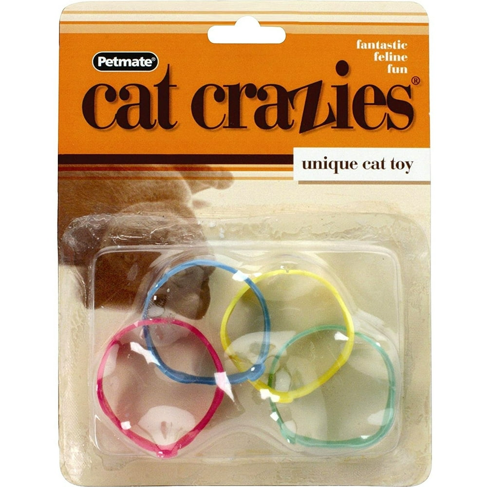 Petmate Cat Crazies Cat Toy, 4 Count