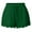Green, variant on JIUKE Womens Plus Size Pajama Shorts Wide Leg Drawstring High Waist Lace Bottom Loungewear Shorts