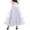 White, variant on Floor Length Dresses for Women Formal Hoopless Crinoline Petticoat Skirt for Wedding Black 2XL
