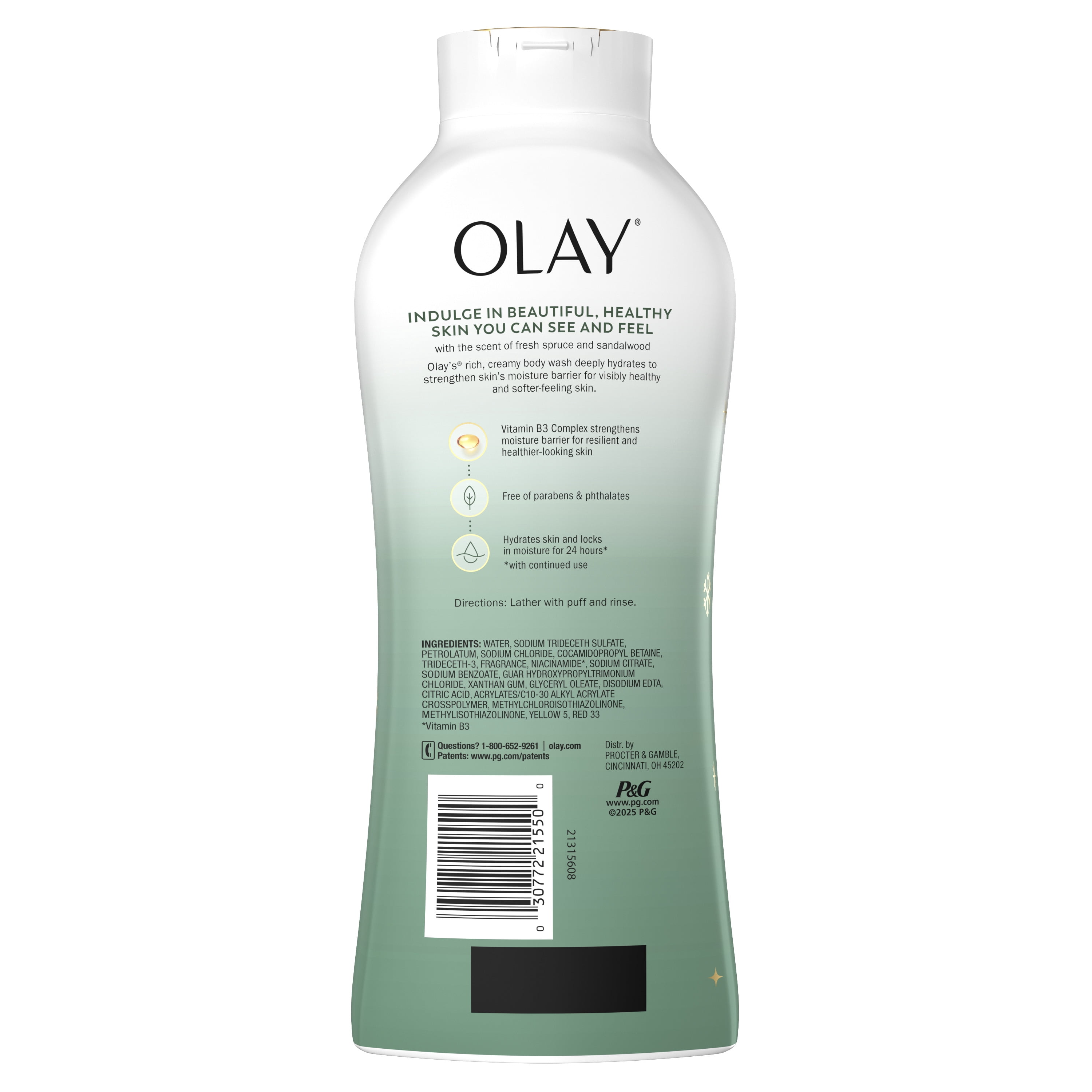 OLAY FIRESIDE FIR BODYWASH 22OZ