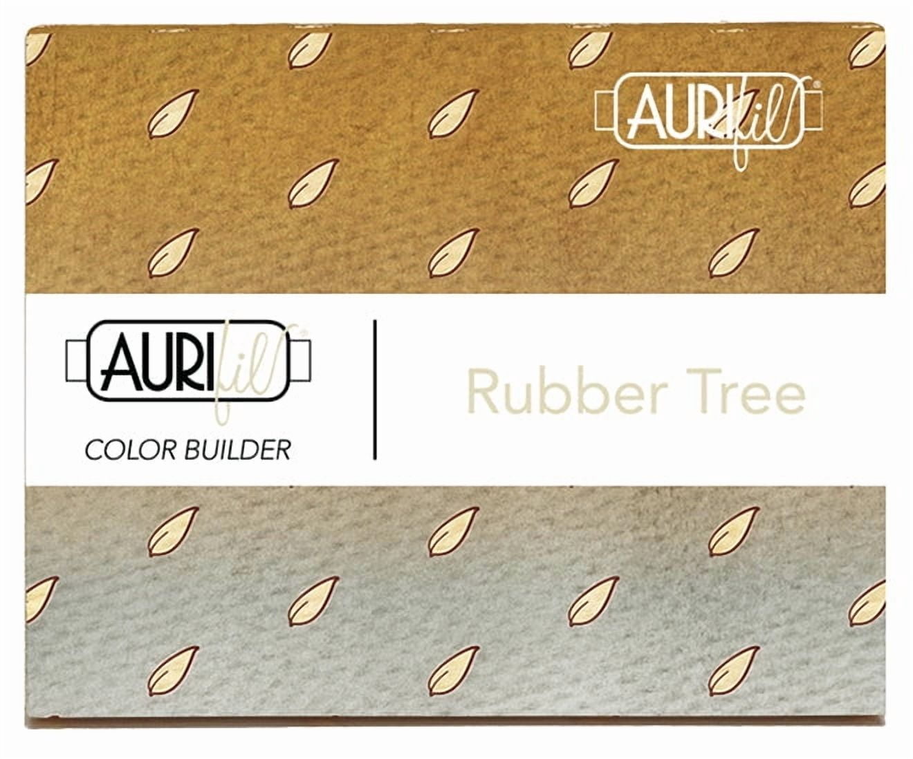 Aurifil 50wt Cotton Color Builder Thread Collection-Rubber Tree