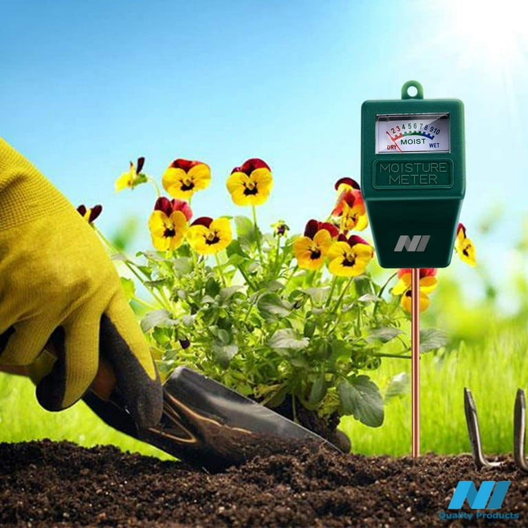 Gouevn Soil Moisture Meter, Plant Moisture Meter Indoor & Outdoor,  Hygrometer Moisture Sensor Soil Test Kit Plant Water Meter for Garden,  Farm, Lawn