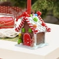 thumbnail image 1 of Estatua de La Casa de Navidad, Decoración de Mesa de Resina, Decoración de Mesa Navideña, Escultura de Jardín de Hadas para Fiesta de Navidad Y Festiv Estilo B, 1 of 8