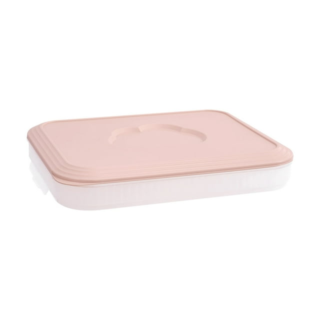TIMIFIS Fresh Keeping Dumpling Box Dumpling Tray Multi-Layer Refrigerator Storage Fresh Household Quick- Dumpling Storage Box Dumpling Eggs Storage Box Kitchen Gadgets