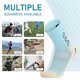 thumbnail image 3 of Sport Cushioned Socks Non Slip Grip for Basketball Soccer Ski Cycle Athletic Socks, 3 of 5