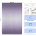 thumbnail image 5 of Purple Ombre Microfiber Kitchen Towel, White Gradient Modern Abstract Art Soft Absorbent Dish Towels, Quick Drying Washable Dishcloths for Kitchen Cleaning, Drying Dishes, 18x28 Inches, 5 of 9