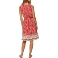 thumbnail image 2 of beachlunchlounge Lou Lou Sleeveless Dress with Ruffle Hem, 2 of 2