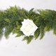 thumbnail image 5 of Rosal Artificial Verde de Ratán Decoración Colgante de Primavera Artificial, Blanco MNFD, 5 of 7
