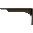 thumbnail image 4 of Ekena Millwork 2"W x 8"D x 4 1/4"H Embrey Steel Bracket, Hammered Dark Bronze, 4 of 11