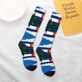 thumbnail image 6 of Knee High Socks for Women Colorado Flag Print Long Tube Sock Uniform Socks, 6 of 7