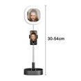 thumbnail image 5 of LED Ring Light Foldable Fill Light with Mirror Mobile Phone Holder, 3 Color Modes and 10 Brightness Ring Light for Video Live Str, 5 of 5