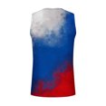 thumbnail image 4 of Hombres Moda Casual Impresión Suéter Cuello Redondo Deportes sin Mangas Tanque, 4 of 4