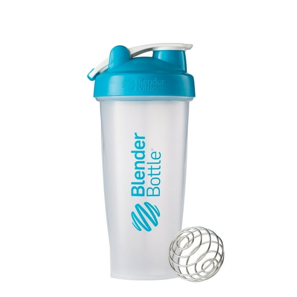 BlenderBottle Bouteille Shaker Classique à Boucle, 28 Onces, (Couleurs Peuvent Varier)
