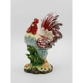 thumbnail image 3 of Ceramic Red Rooster Statue, Home Décor, Gift for Her, Gift for Mom, Kitchen Décor, Farmhouse Décor, Fall Decor, 3 of 6