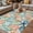 Multicolor, variant on Coastal Outdoor Rug for Patio/Deck/Porch, Non-Slip Large Area Rug 6 x 9 Ft, Nautical Summer Beach Coral Starfish Shell Indoor Outdoor Rugs Washable Area Rugs, Reversible Camping Rug Carpet Runner