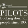 thumbnail image 3 of CafePress - Pilots Looking Down People T Shirt - Men's Classic Graphic Cotton T-Shirt, 3 of 4