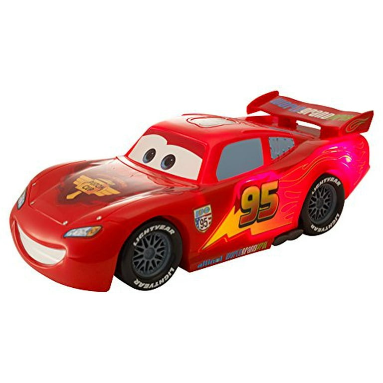Cars Lights And Sounds World Grand Prix Lightning Mcqueen Vehicle Walmart Com