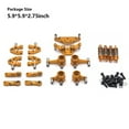 thumbnail image 1 of 1/28 Cars Body Shell Column Modification Upgrades Kit Modified Accessories Replacement for WLtoys K969 K979 K989 K999 P929 P939 Gold, 1 of 9