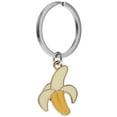 thumbnail image 1 of EeaseCA Banana Key Chain Funny Bananas Keychain Ring Fashion Handbag Pendant Charm, 1 of 9