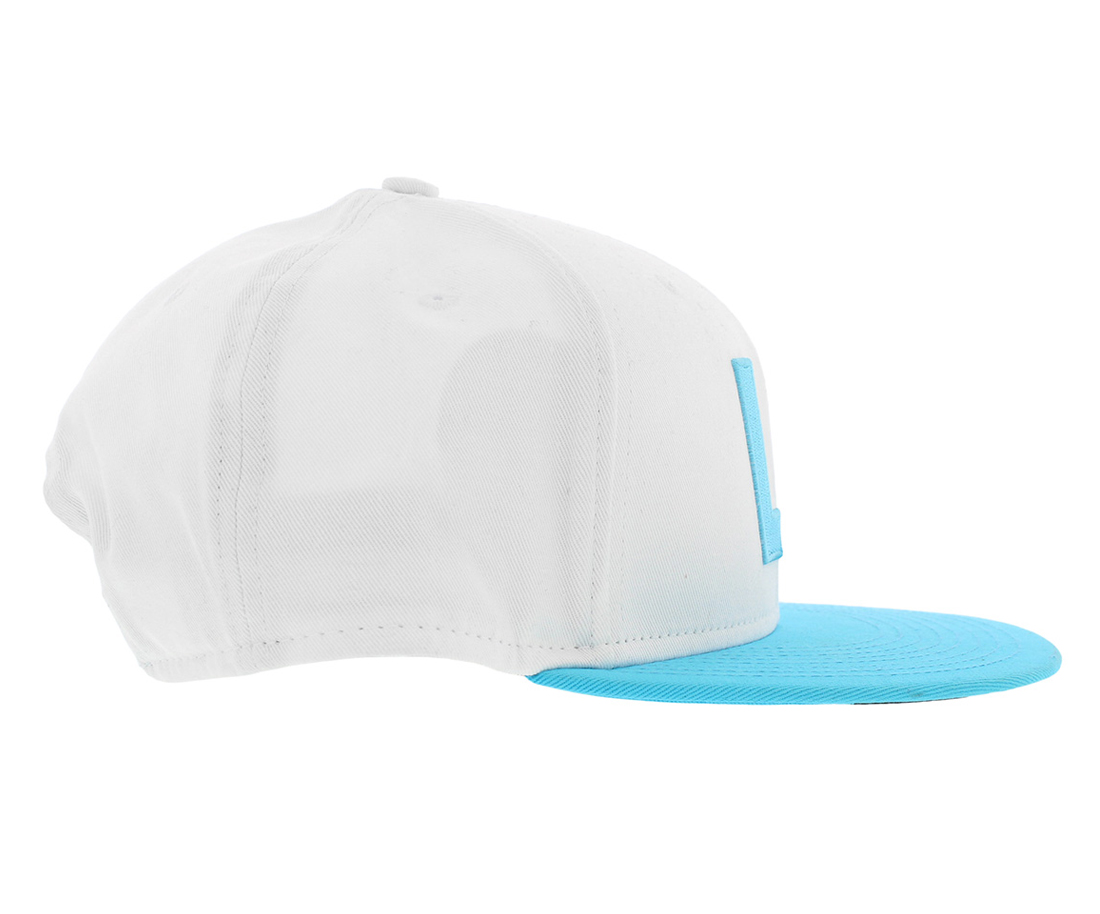 Nike Los Angeles Unisex JDI True Snapback Hat White/Blue photo 4