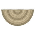 thumbnail image 2 of VHC Brands Cobblestone Rug with PVC Pad, Jute Blend, Oval, Tan Grey White, 48x72 inches, 2 of 11