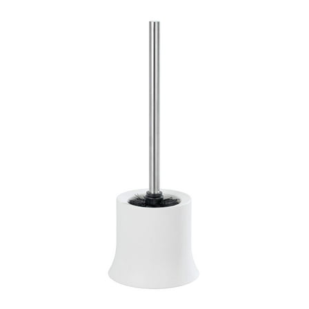 WENKO 18751100 Toilet brush Basic White - Plastic, 14 x 38 x 14 cm