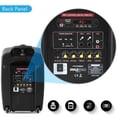 thumbnail image 3 of Sistema de altavoces PA portátil Pyle PPHP8MBA 360W Bluetooth, 3 of 8