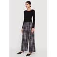 thumbnail image 2 of Women's Plaid Wide Leg Pants, 2 of 4