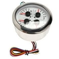 thumbnail image 3 of Aramox Multifunctional Gauge, 4in1 85mm Guage Multifunction Fuel Level Oil Pressure Water Temp Volt Meter DC 9-32V for Car RV Boat Motorcycle, 3 of 7