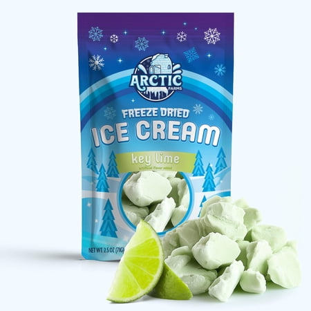 Freeze Dried Ice Cream That Does Not Melt (Bits) (Key Lime) (2.5oz)