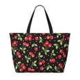 thumbnail image 2 of Disketp Sweet Red Cherry Bolsa de Playa de Gran Capacidad, Bolso Impermeable y a Prueba de Arena para Mujer, Ideal para Playa, Piscina y Natación, 2 of 7