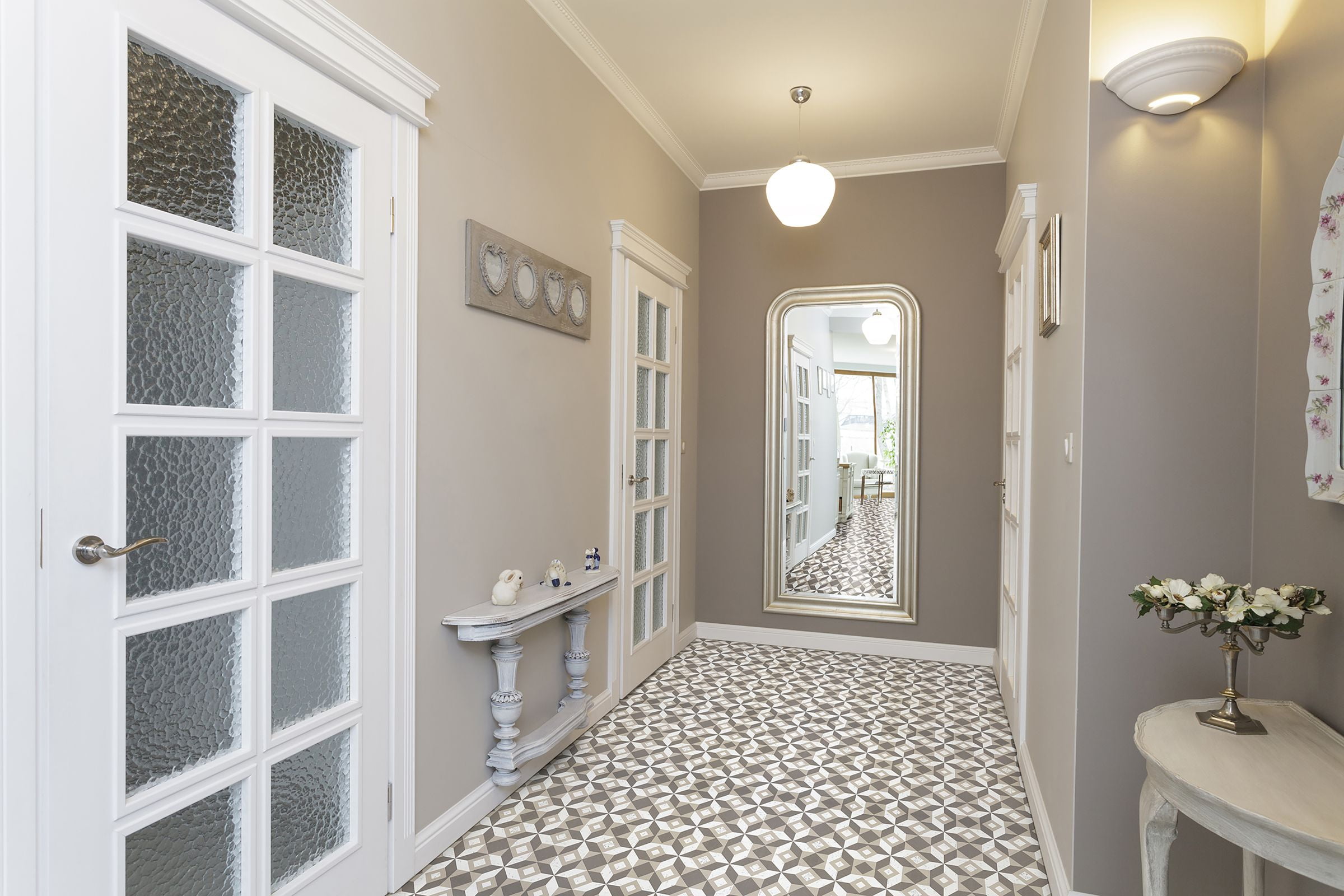 Retro Elegance 12x12 Self Adhesive Vinyl Floor Tile - Prism Marble - 20 Tiles/20 sq. ft.
