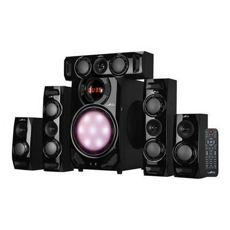 beFree Sound - Powered Wireless Speaker System - Black