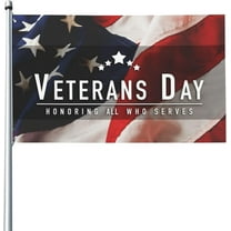 Veterans Day Outdoor Flag 3x5 Ft Thank You Veterans Memorial Day Flags for Outside Heavy Duty Large Garden Yard Lawn Flag for House Decor
