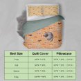 thumbnail image 2 of nori Fish roe Duvet Cover Sets,Soft Christmas Comforter Cover 3 Pieces Bedding,, 2 of 7