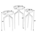 thumbnail image 5 of Butler Specialty Company Ensemble de 3 Tables d'Extérieur Emilie - Noir, 5 of 5