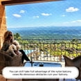 thumbnail image 4 of POINTERTECK 3*6 Meter Anti-cat Net Balcony Protective Net Pet Fence Safety Net  Square Mesh, 4 of 8